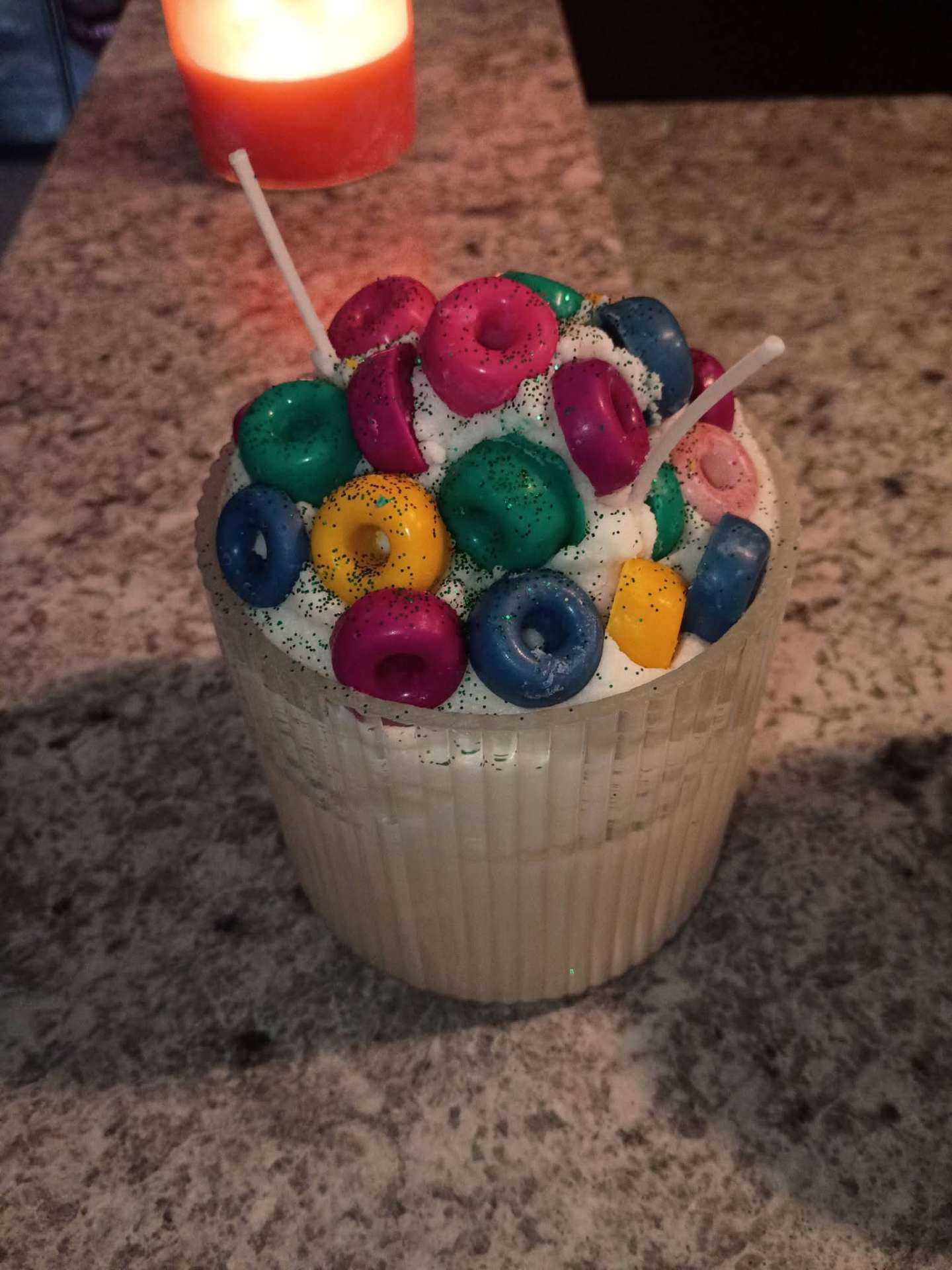 Handcrafted Bawss Up candle 11