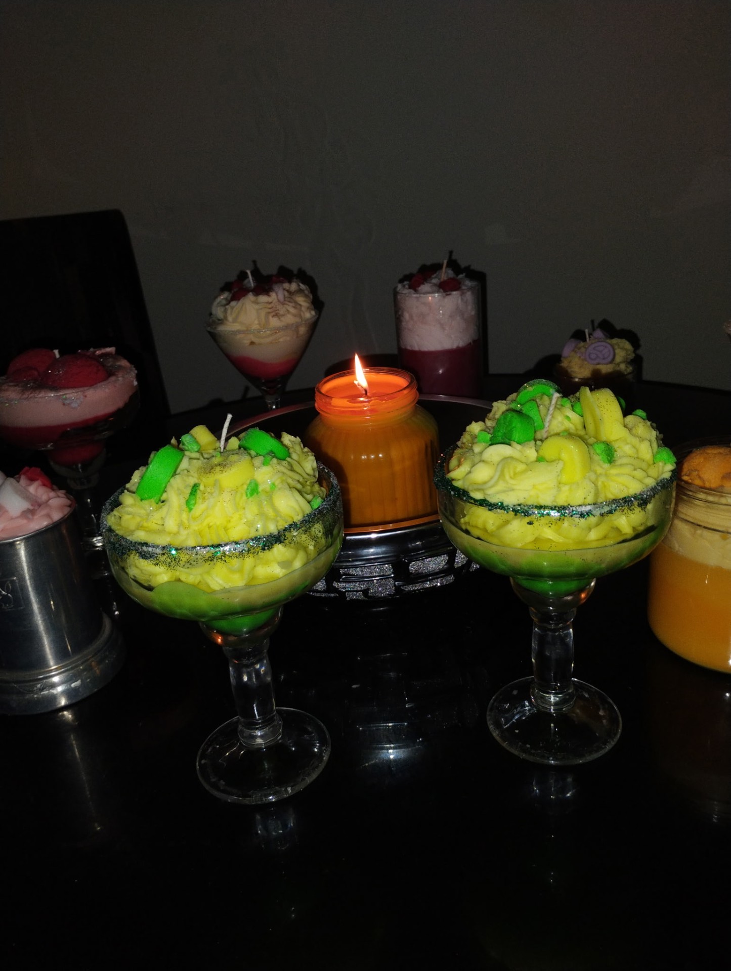 Handcrafted Bawss Up candle 7